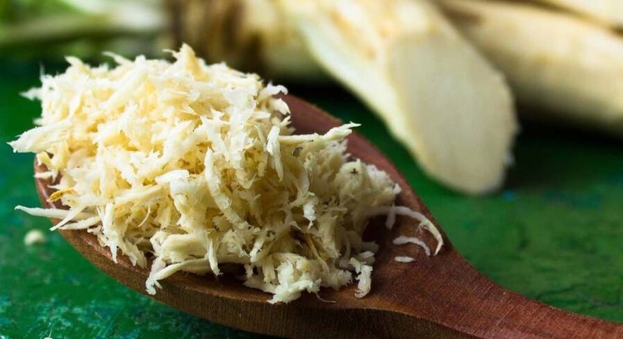 Meerrettichwurzel zur Behandlung von Arthrose